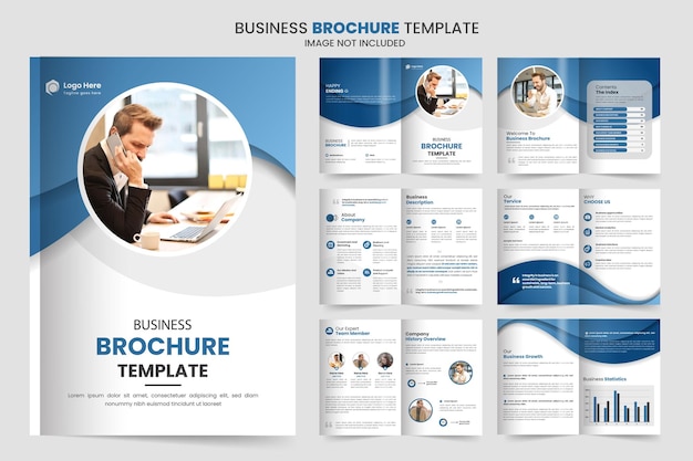 company profile brochure design Brochure creative design Multipurpose template with cover