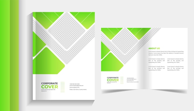 Company Profile brochure template design