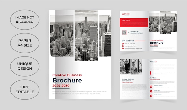 Company profile brochure template