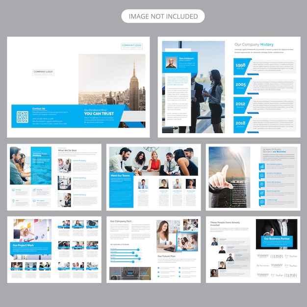 Company Profile Brochure Template