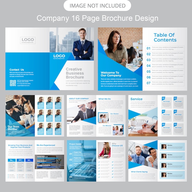 Company Profile Brochure Template