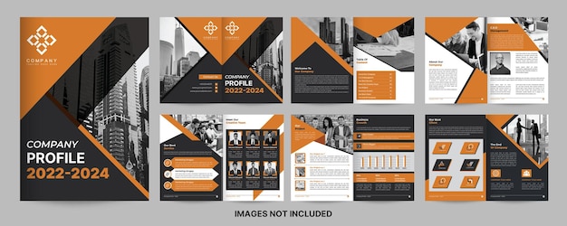 Company profile brochure template