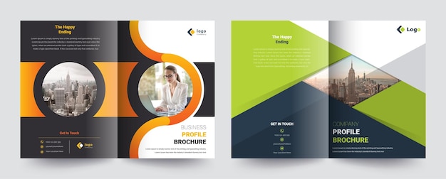 Company Profile Business Brochure Cover Design Template adept for multipurpose Projects