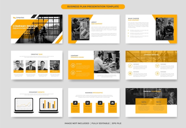 Company Profile or Business proposal powerpoint presentation template design