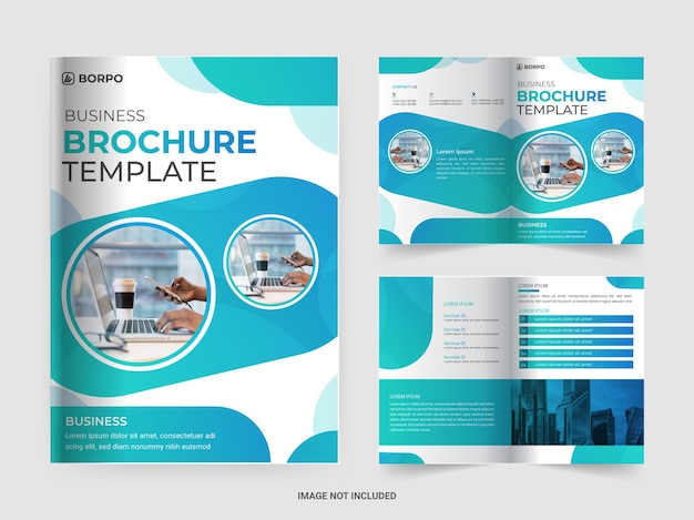 Company profile corporate business brochure template