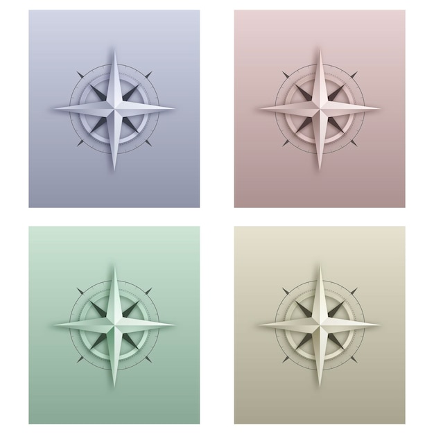 Compass 3d symbol set