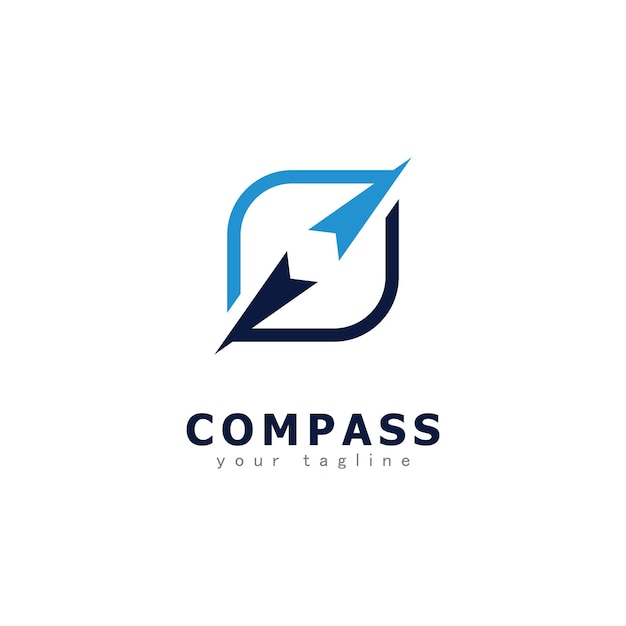 Compass Creative Concept Logo Design Template