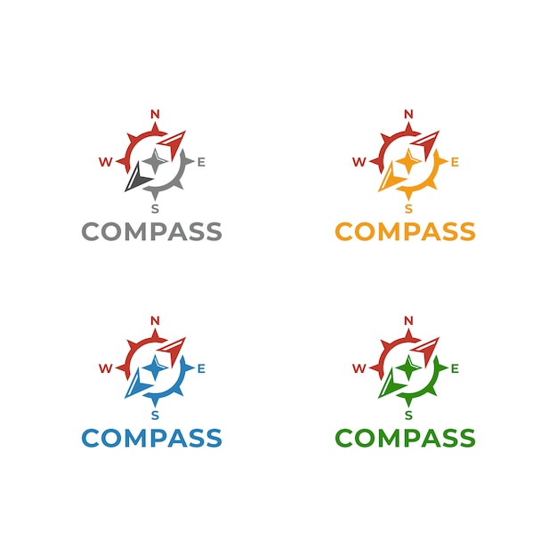 Compass Logo Template vector illustration design