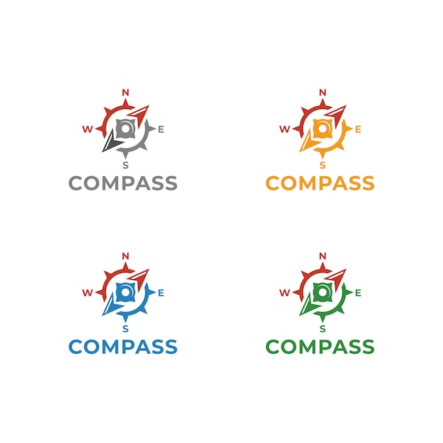 Compass Logo Template vector illustration design