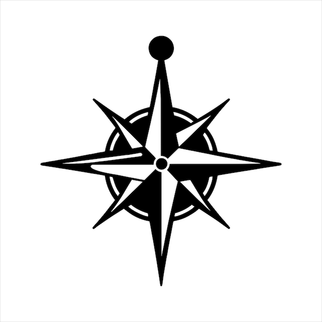 Compass Star Svg