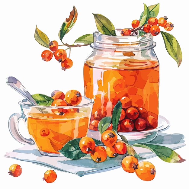 Composition_with_sea_buckthorn_cup_of_drink