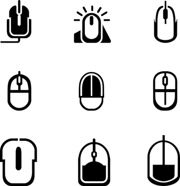 Computer mouse click cursor icon 2