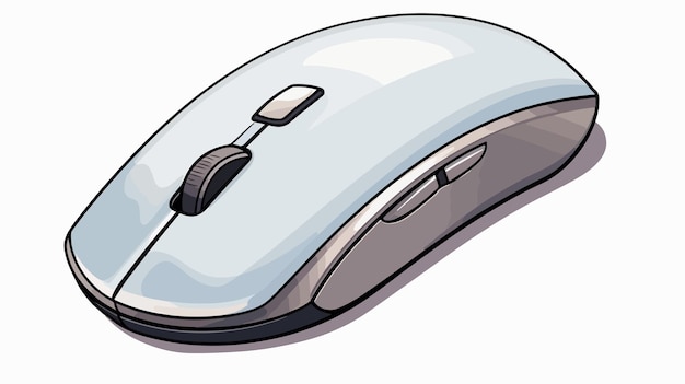 Vector a computer mouse with a mouse on it that has a picture of a mouse on it