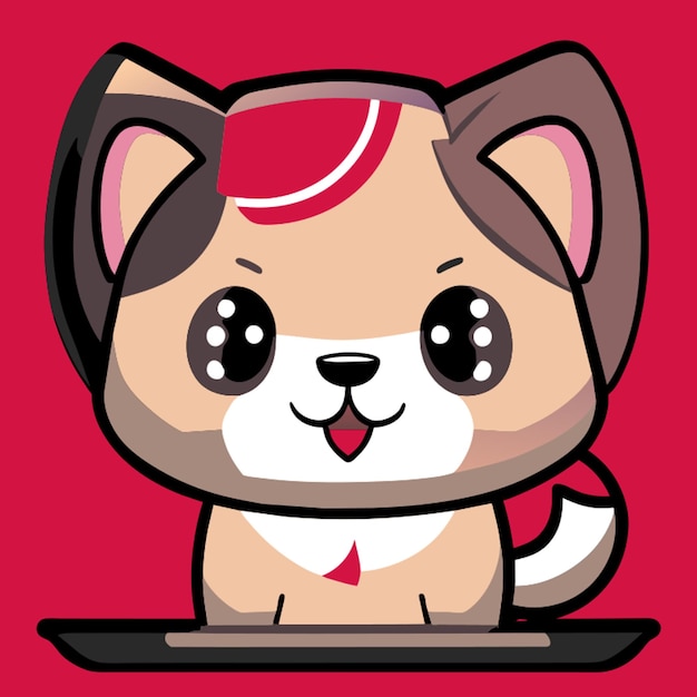 Vector computer vector illustration kawaii