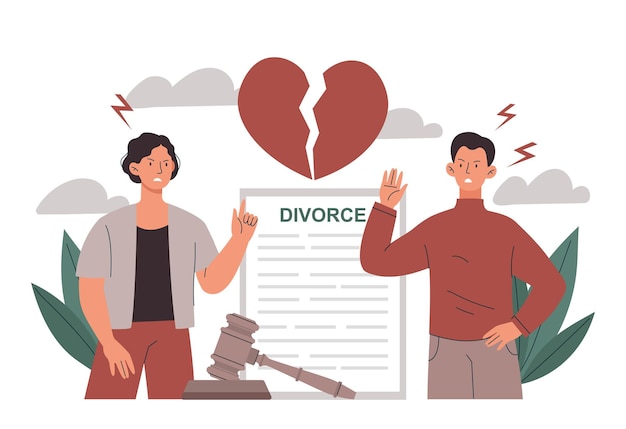 Vector concept of divorcement