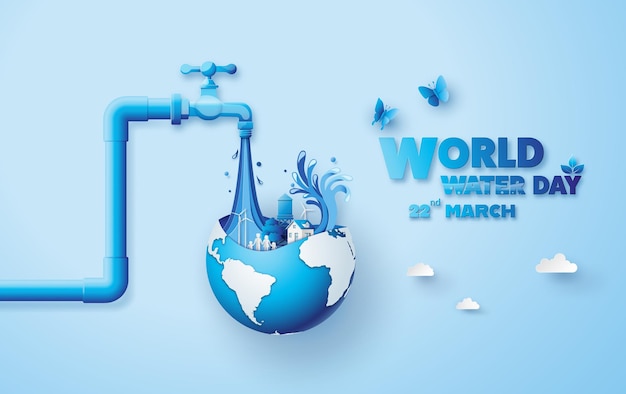 Concept of ecology and world water day