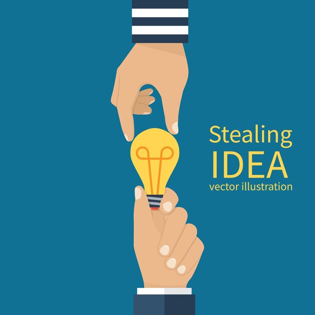 Concept of stealing ideas