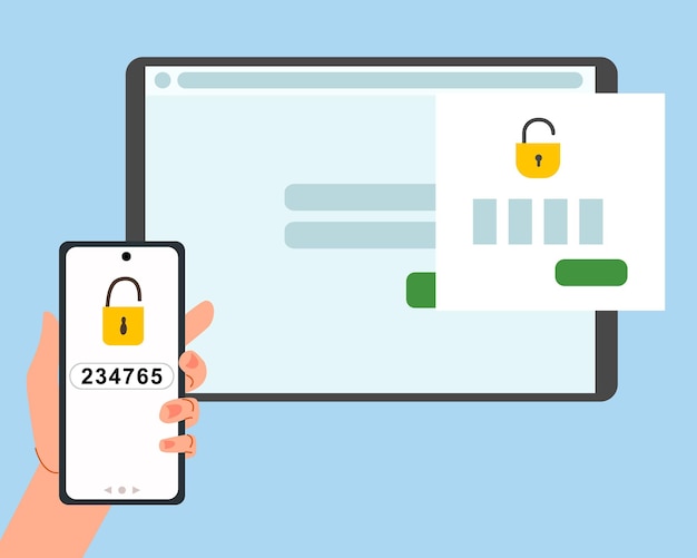 The concept of twofactor authentication security