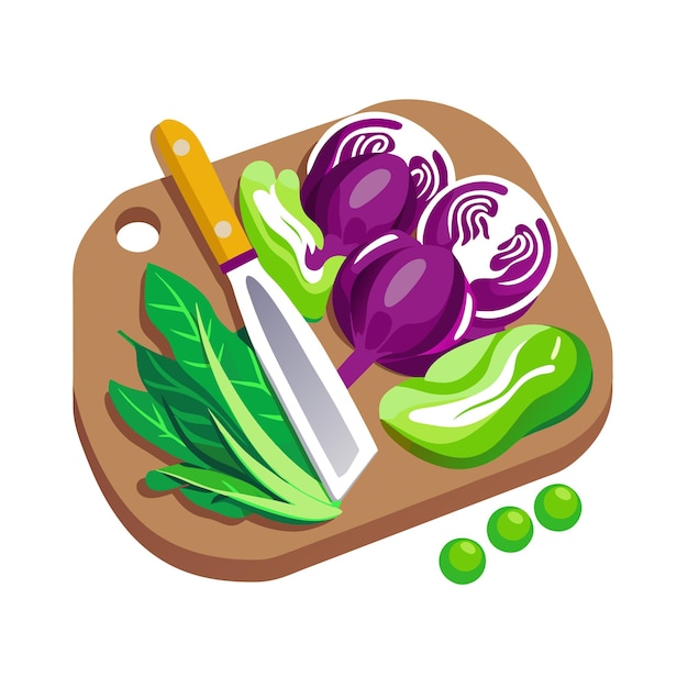 Concept of vegetables