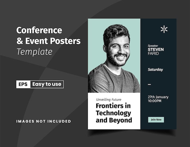 Conferences Event Business Template for Instagram Post