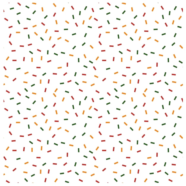 Vector confetti for juneteenth background decoration