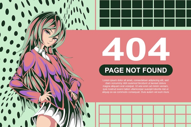 confident girl anime error 404 page not found