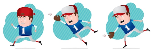 A confident professional baseball player running