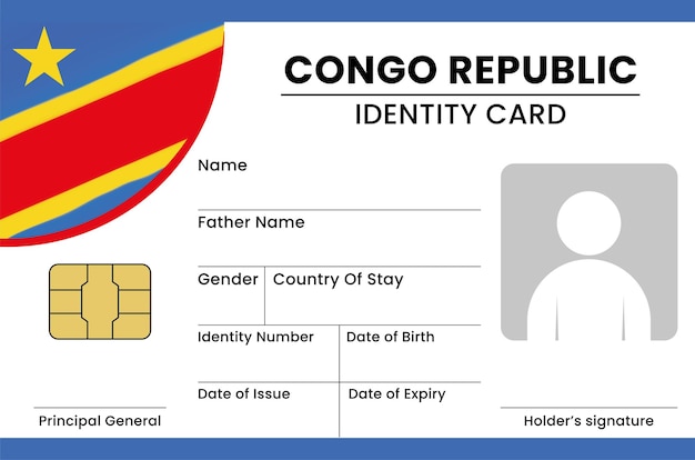 Congo Republic Card Design