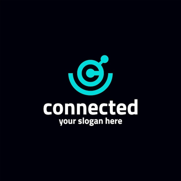 Connect Logo Design Template Download