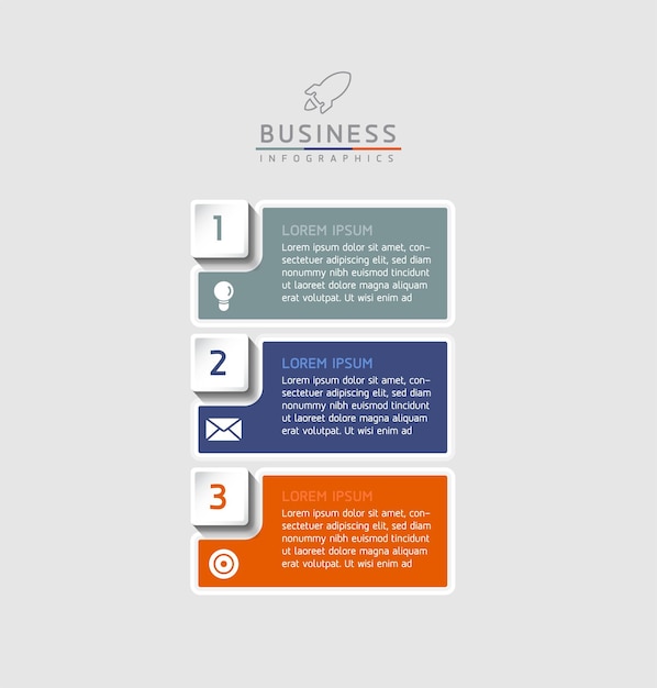 Connecting Steps business Infographic Template