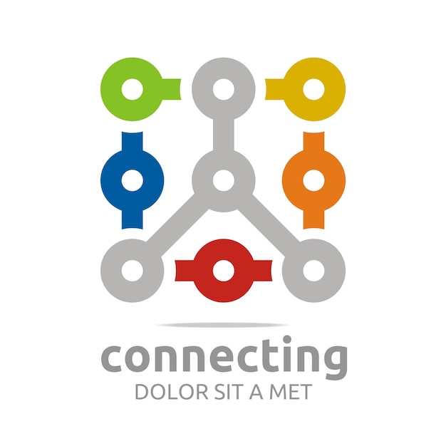 Connecting Symbol Logo