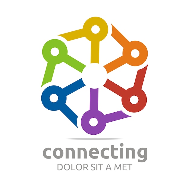 Connecting Symbol Logo