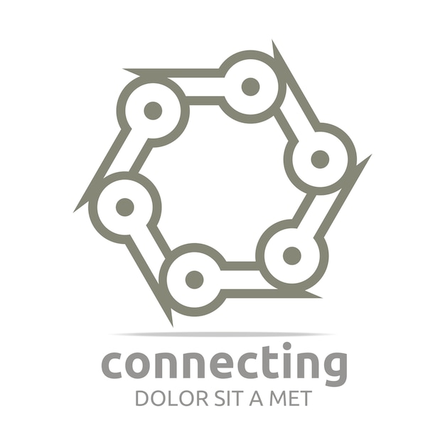 Connecting Symbol Logo