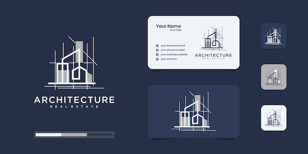 Construction , builder , building ,gold color ,banner and business card , logo  inspiration