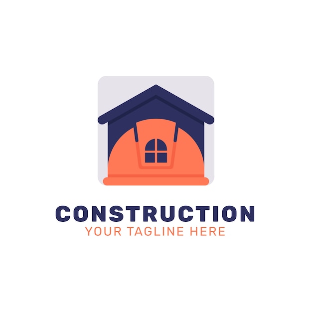 Construction company logo design