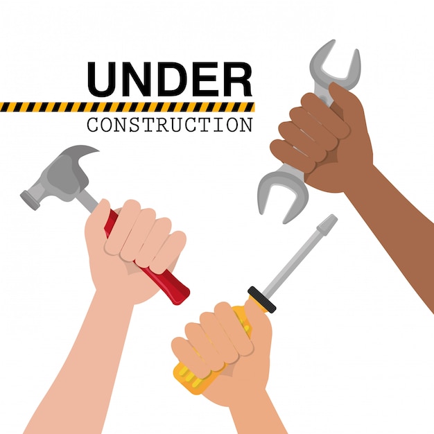 Under construction design.