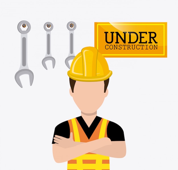 Under construction design.