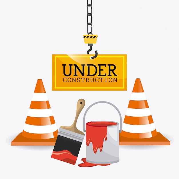 Under construction design.