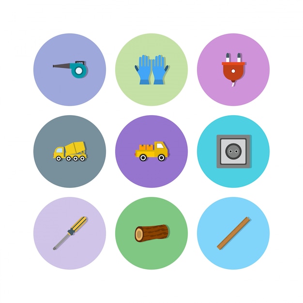 construction Icons For Personal And Commercial Use