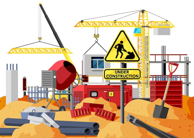 Construction Site Banner