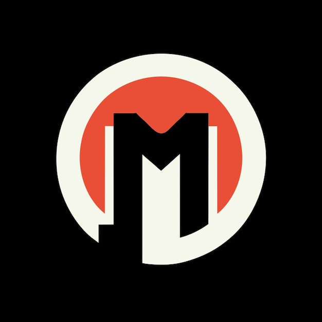 consulting company logo with the name metro vector illustration