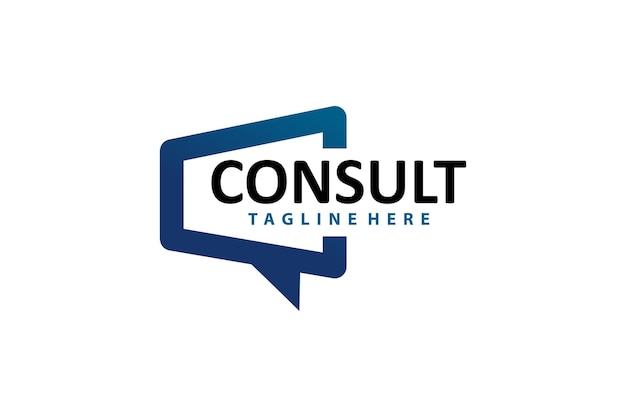 Consulting logo icon vector isolated