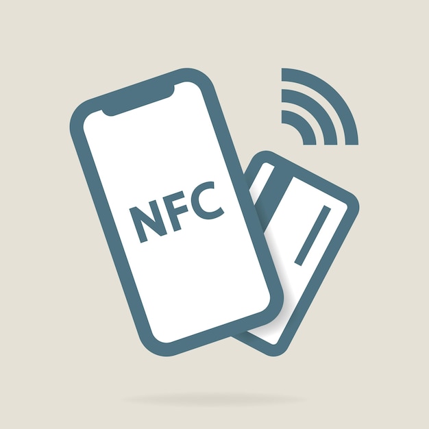 Contactless and cash payment icon set NFC icon set Wireless pay Credit card Vector illustration