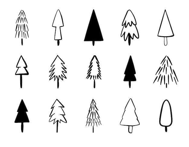 Contains such icons as Christmas Tree, Nature, Holiday, Christmas, Pine Tree, Winter Line Icons.