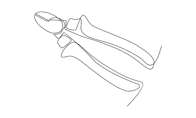 continuous line of cutting plier