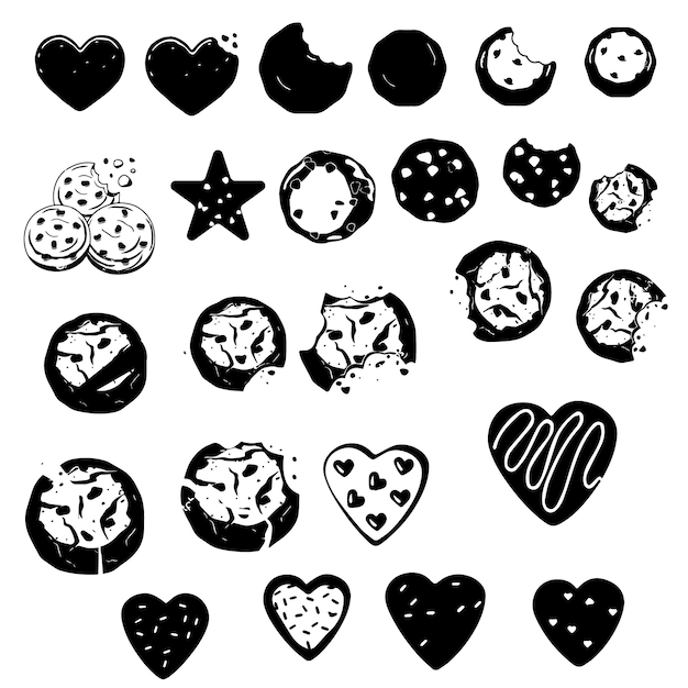 Cookie design Delicious Cookie Design Vector Illustration EPS Design for Sweet Delights