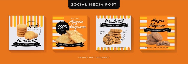 Cookies Social Media Template