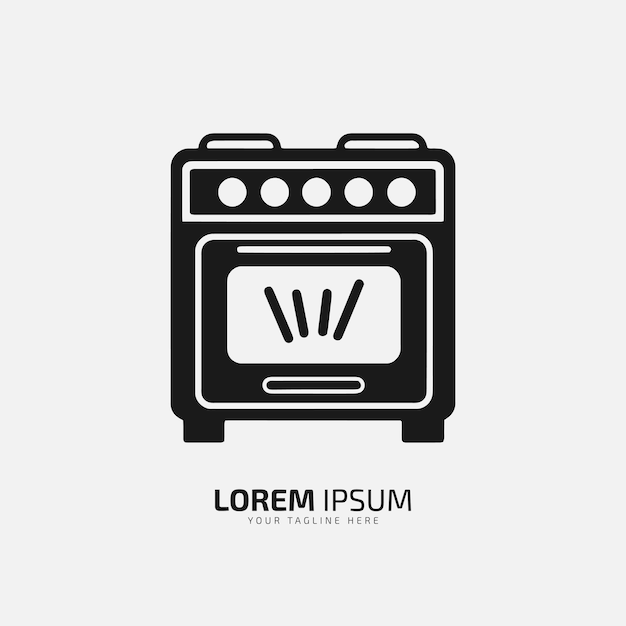 Cooking company logo design template Cooking logo vector icon cooker icon