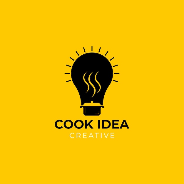 Cooking ideas symbol icon logo template