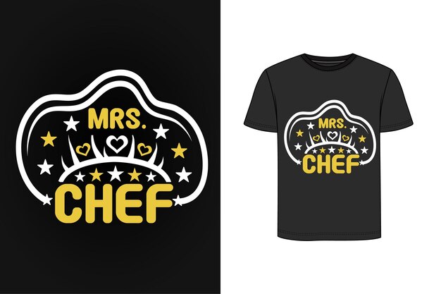 Cooking t shirt design